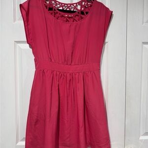 Size large coral/pink dress